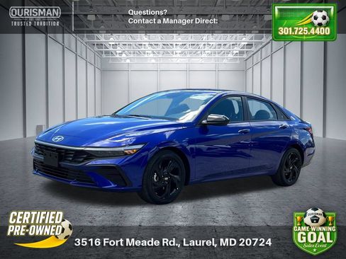 Certified 2026 Hyundai Elantra Sport FWD image 2