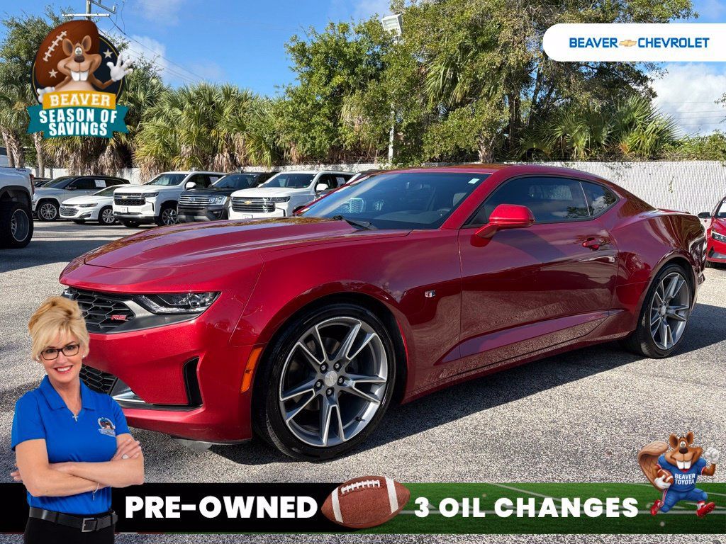 Used 2019 Chevrolet Camaro LT w/ RS Package RWD image 1