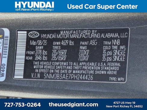 Used 2023 Hyundai Tucson SEL FWD image 38