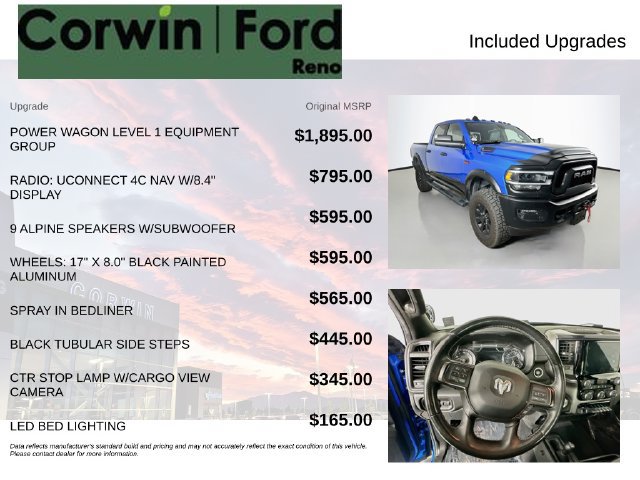 Used 2020 RAM 2500 Power Wagon AWD/4WD image 3