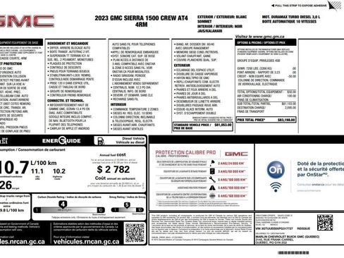 Used 2023 GMC Sierra 1500 AT4 AWD/4WD image 3