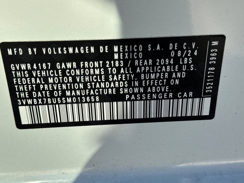 Certified 2025 Volkswagen Jetta Sport image 26