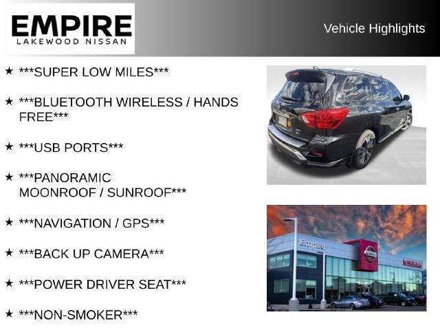 Used 2020 Nissan Pathfinder SL w/ Cargo Package AWD/4WD image 2