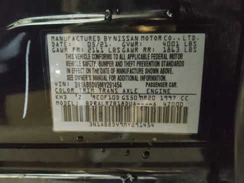 Used 2021 Nissan Sentra SR FWD image 33