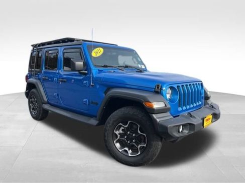 Used 2021 Jeep Wrangler Unlimited Sport S image 1