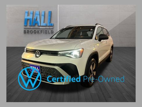 Certified 2025 Volkswagen Taos S AWD/4WD image 1