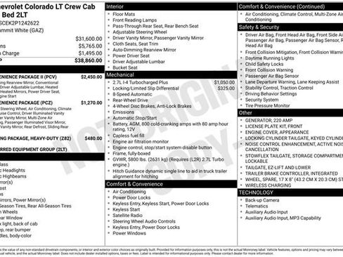 Used 2023 Chevrolet Colorado LT w/ LT Convenience Package II RWD image 11
