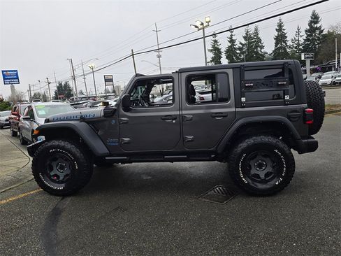 Used 2021 Jeep Wrangler Unlimited Rubicon 4xe w/ Steel Bumper Group image 6