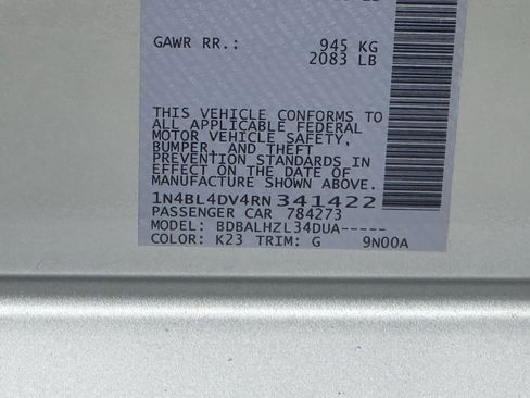 Used 2024 Nissan Altima 2.5 SV image 42