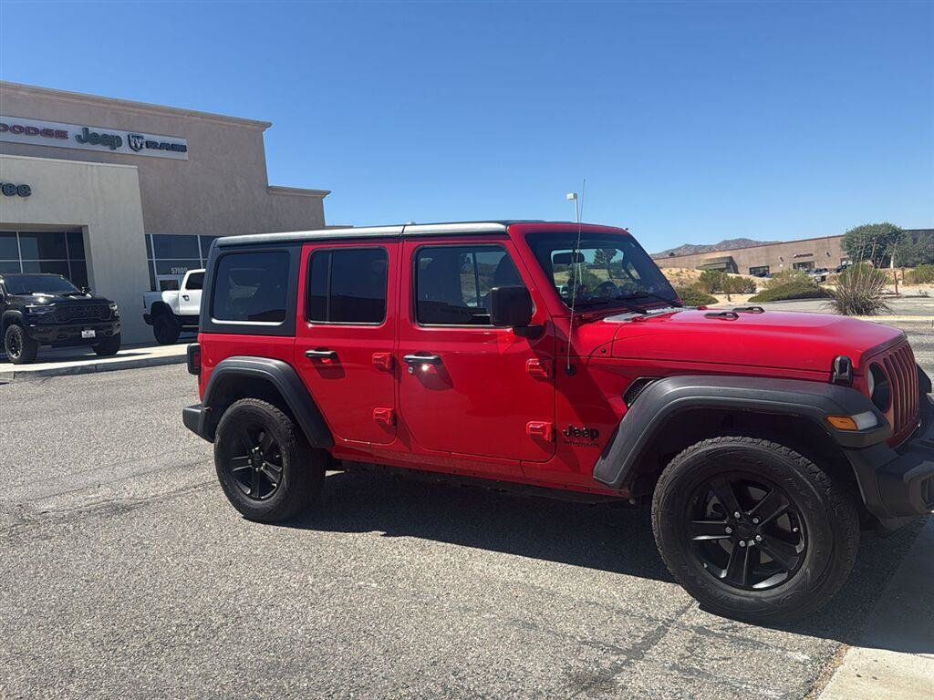 Used 2021 Jeep Wrangler Unlimited Sport AWD/4WD image 4