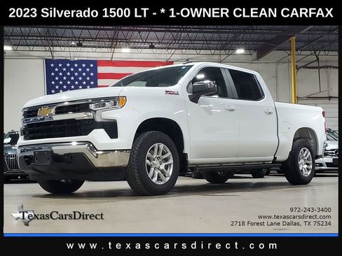 Used 2023 Chevrolet Silverado 1500 LT w/ Z71 Off-Road Package AWD/4WD image 1