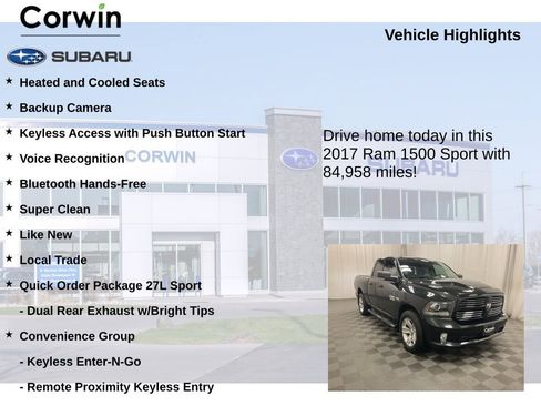 Used 2017 RAM 1500 Sport w/ Convenience Group image 6