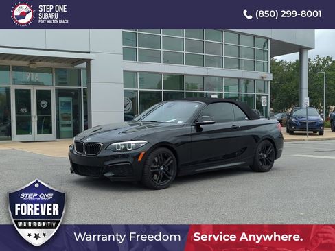 Used 2020 BMW M240i Convertible w/ Premium Package RWD image 2