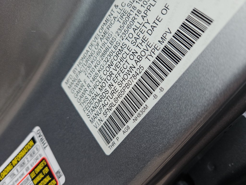 Certified 2023 Honda Odyssey EX-L image 14
