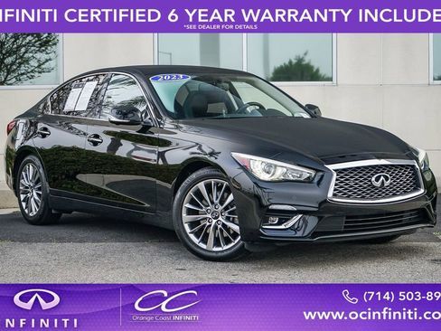 Certified 2023 INFINITI Q50 Luxe w/ Cargo Package image 1