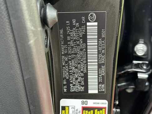 New 2025 Lexus ES 350 w/ Premium Package image 17