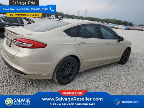 Used 2018 Ford Fusion S w/ Equipment Group 101A FWD image 4