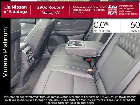 New 2026 Nissan Murano Platinum AWD/4WD image 32