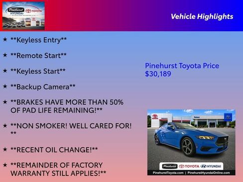 Used 2024 Ford Mustang Premium RWD image 31