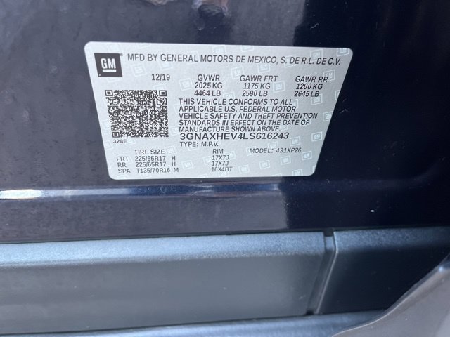 Used 2020 Chevrolet Equinox LS w/ LS Convenience Package FWD image 23