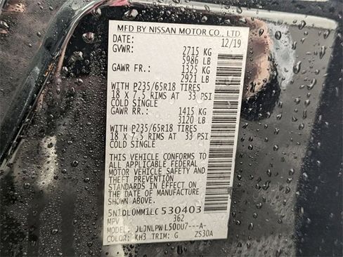 Used 2020 INFINITI QX60 Pure image 36