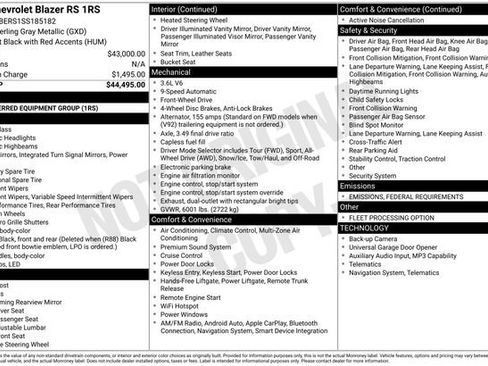 Used 2025 Chevrolet Blazer RS image 26