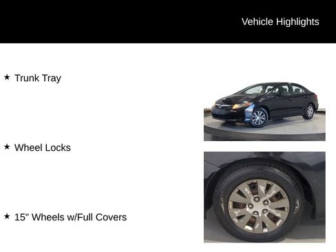Used 2012 Honda Civic LX image 18