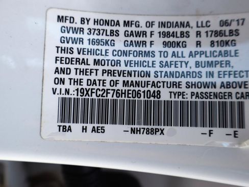 Used 2017 Honda Civic EX image 35