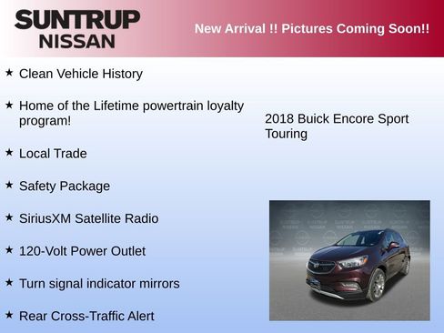 Used 2018 Buick Encore Sport Touring w/ Safety Package image 6