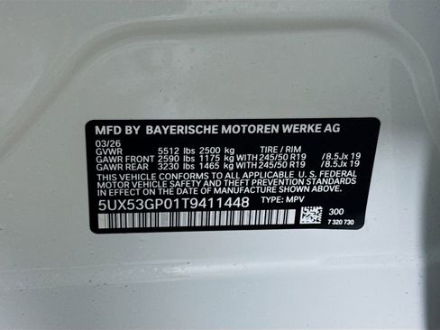 New 2026 BMW X3 xDrive30 w/ Convenience Package AWD/4WD image 33
