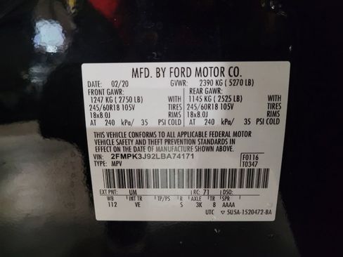 Used 2020 Ford Edge SEL image 33