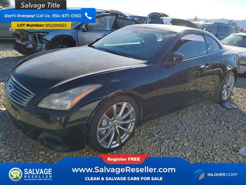 Used 2009 INFINITI G37 Sport w/ Premium Pkg RWD image 1