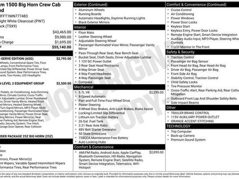 Used 2021 RAM 1500 Big Horn w/ Built-to-serve Edition image 3
