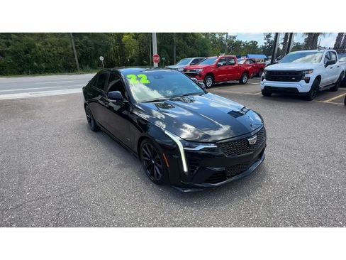 Used 2022 Cadillac CT4 V Blackwing w/ Technology Package RWD image 8