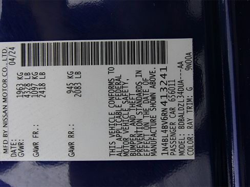 Certified 2024 Nissan Altima 2.5 S image 31