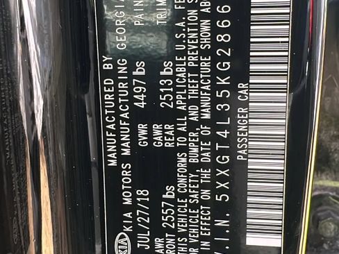 Used 2019 Kia Optima S w/ S Panoramic Sunroof Package FWD image 48