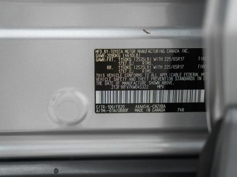Used 2019 Toyota RAV4 LE w/ All Weather Liner Package AWD/4WD image 35
