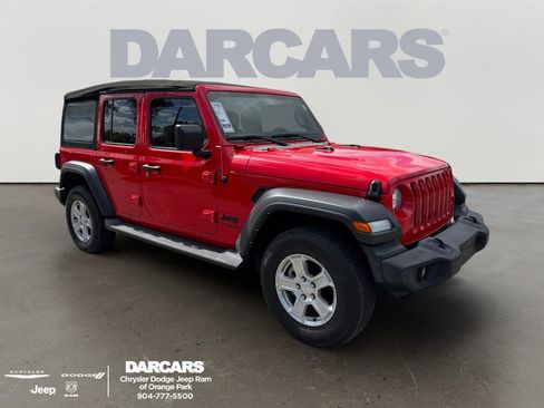 Used 2022 Jeep Wrangler Unlimited Sport image 1
