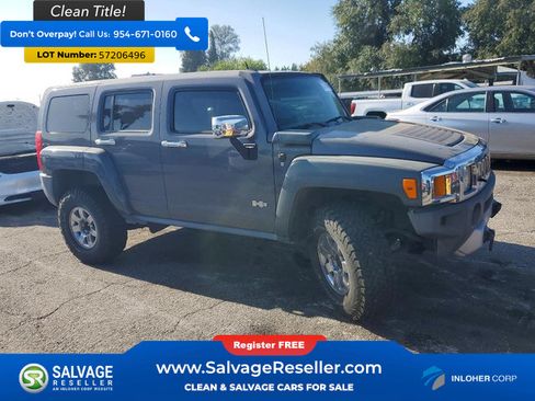Used 2008 HUMMER H3 Luxury AWD/4WD image 5