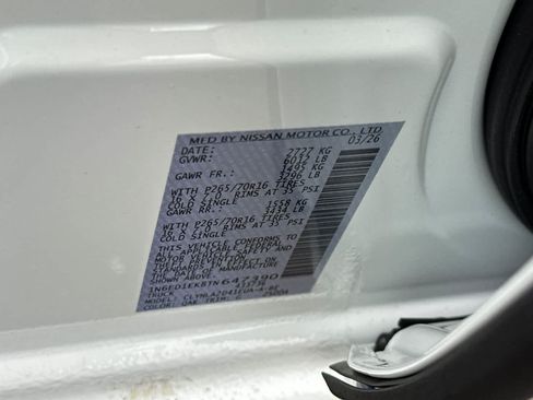 New 2026 Nissan Frontier S w/ S Utility Package AWD/4WD image 25