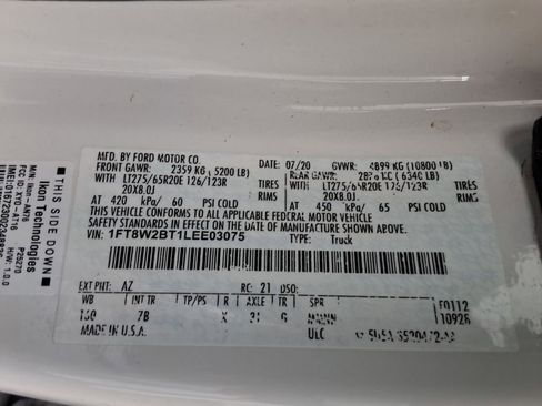 Used 2020 Ford F250 Platinum w/ FX4 Off-Road Package image 33