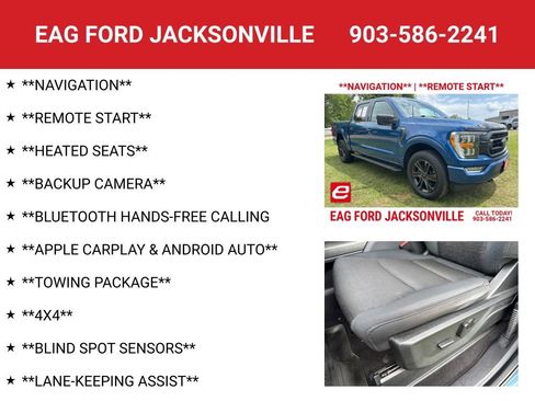 Used 2022 Ford F150 XLT w/ Equipment Group 302A High AWD/4WD image 4