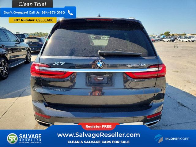 Used 2020 BMW X7 xDrive40i w/ Executive Package AWD/4WD image 8