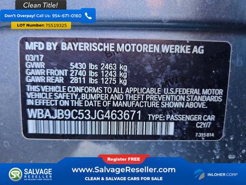 Used 2018 BMW M550i xDrive w/ Driving Assistance Package image 16