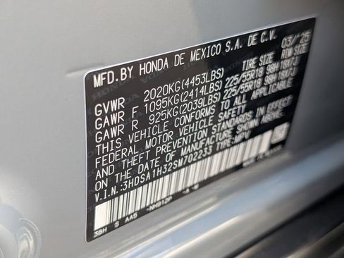 Certified 2025 Acura ADX FWD image 38