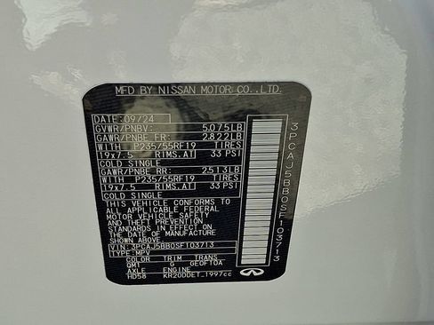 Used 2025 INFINITI QX50 Luxe AWD/4WD image 26