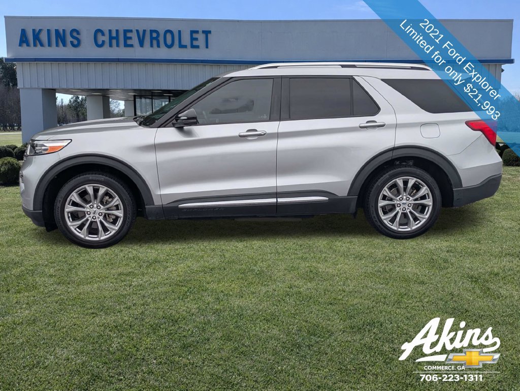 Used 2021 Ford Explorer Limited w/ Equipment Group 301A RWD image 7