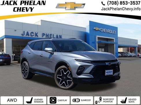 Certified 2023 Chevrolet Blazer RS w/ Driver Confidence II Package AWD/4WD image 1
