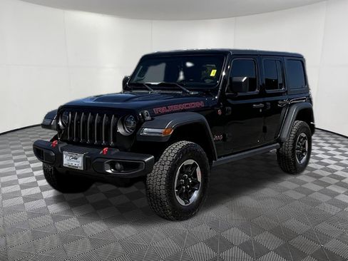 Used 2021 Jeep Wrangler Unlimited Rubicon w/ Uconnect 4C Nav & Sound Group AWD/4WD image 3
