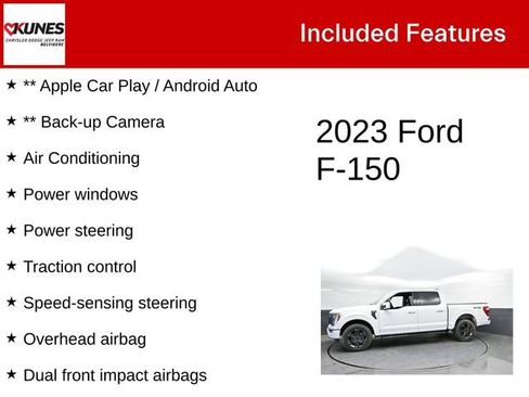 Used 2023 Ford F150 Lariat w/ Equipment Group 502A High AWD/4WD image 3